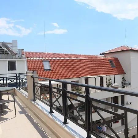 Golden Sea View Penthouse Lägenhet Pomorie